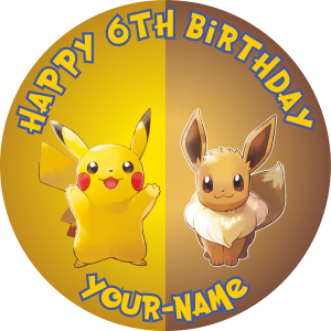 Pokemon Pikachu and Evee